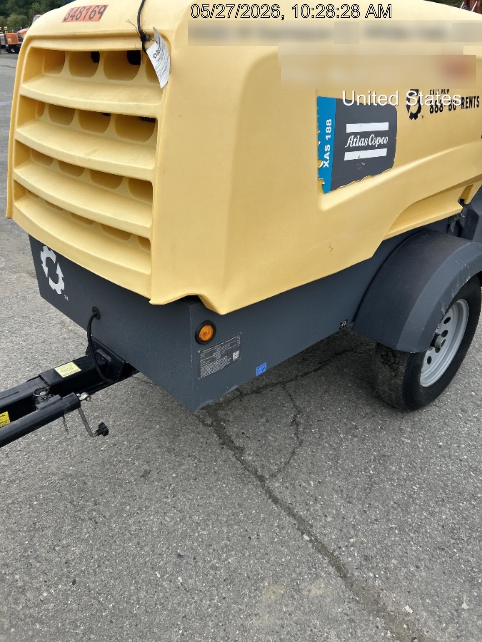 2023 ATLAS COPCO XAS188 CWK