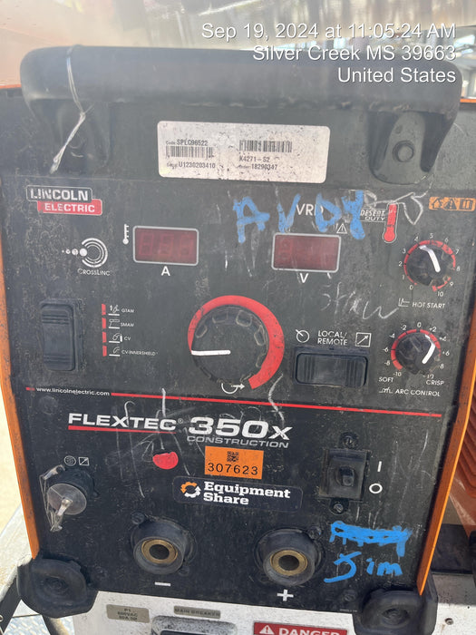 2023 LINCOLN ELECTRIC FLEXTEC 350X