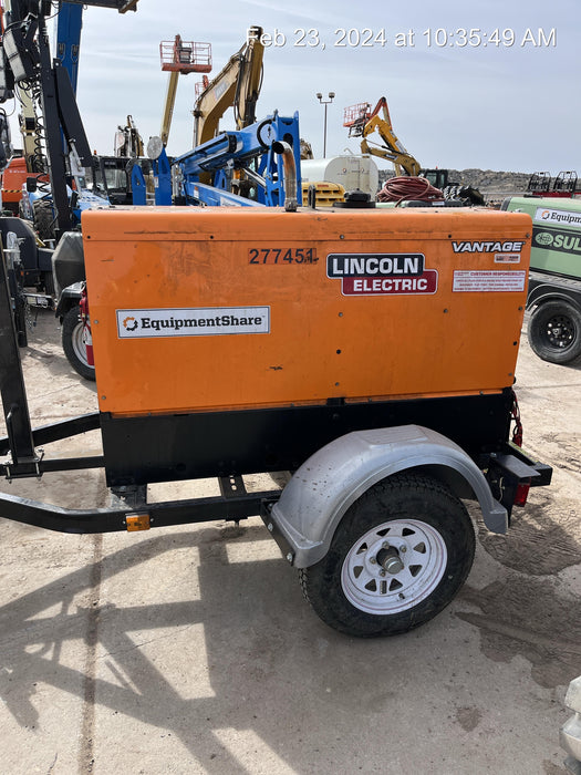 2022 Lincoln Electric LE400 Kubota V1505, Trlr, Cable Rack, Light Kit, ES Decals, T3