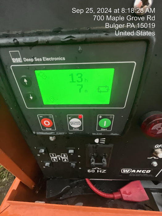 2024 Wanco WLTT-4MM4K Diesel, Deep Sea Controller, Shore Power Plug, Auto Start, (4) 350W LED Floodlights, 4kW Generator, 60 Gal Fuel Tank, 2" Ball, T3