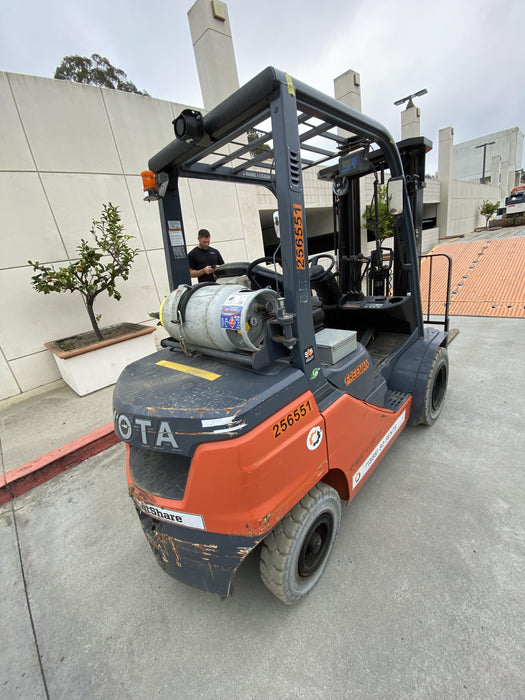 2022 TOYOTA 8FGU25 LP w/ Scale