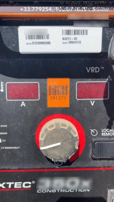 2023 LINCOLN ELECTRIC FLEXTEC 350X