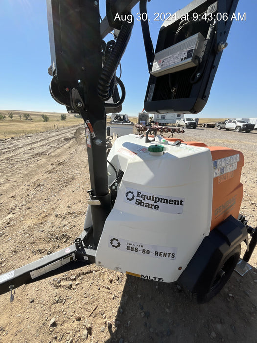 2024 Generac MLT2 Diesel, Flex Switch 120V Input, Powerzone Controller, 
(4) 320W LED Lights, 4kW Generator, 39.9 Gal Fuel Tank, 2" Ball, T3