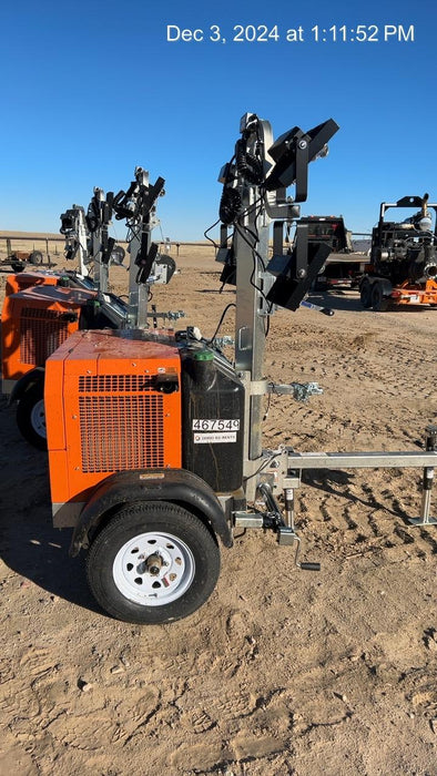 2024 Wanco WLTT-4MM4K Diesel, Deep Sea Controller, Shore Power Plug, Auto Start, (4) 350W LED Floodlights, 4kW Generator, 60 Gal Fuel Tank, 2" Ball, T3