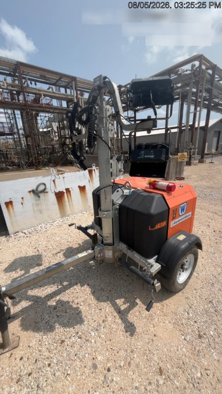 2024 Wanco WLTT-4MM4K Diesel, Deep Sea Controller, Shore Power Plug, Auto Start, (4) 350W LED Floodlights, 4kW Generator, 60 Gal Fuel Tank, 2" Ball, T3