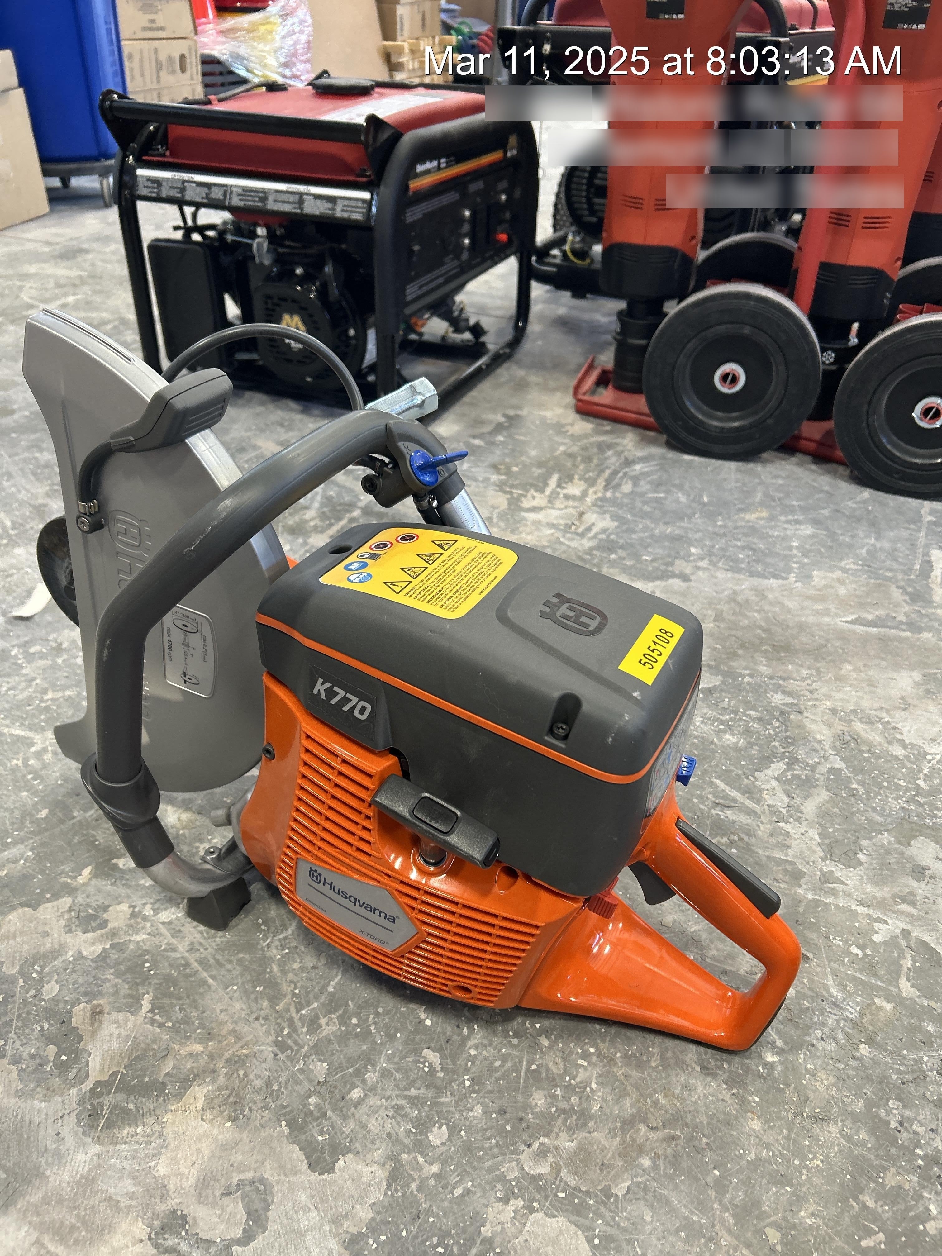 2025 HUSQVARNA K770