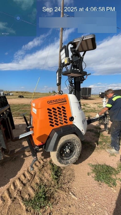 2023 Generac MLT2 Diesel, Flex Switch 120V Input, Powerzone Controller, 
(4) 320W LED Lights, 4kW Generator, 39.9 Gal Fuel Tank, 2" Ball, T3