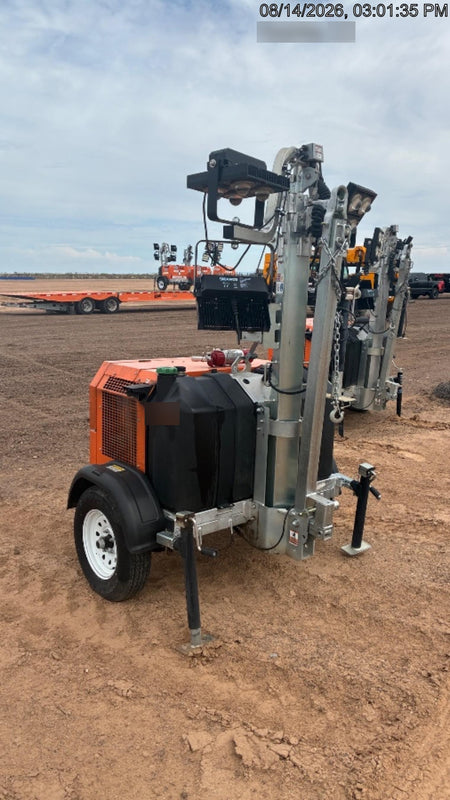 2024 Wanco WLTT-4MM4K Diesel, Deep Sea Controller, Shore Power Plug, Auto Start, (4) 350W LED Floodlights, 4kW Generator, 60 Gal Fuel Tank, 2" Ball, T3