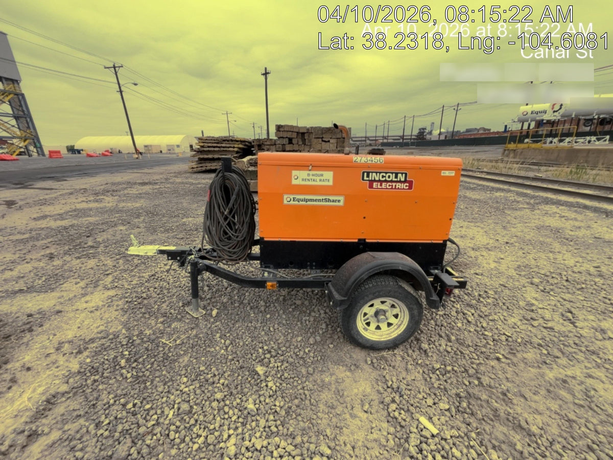 2022 Lincoln Electric LE400 Kubota V1505, Trlr, Cable Rack, Light Kit, ES Decals, T3