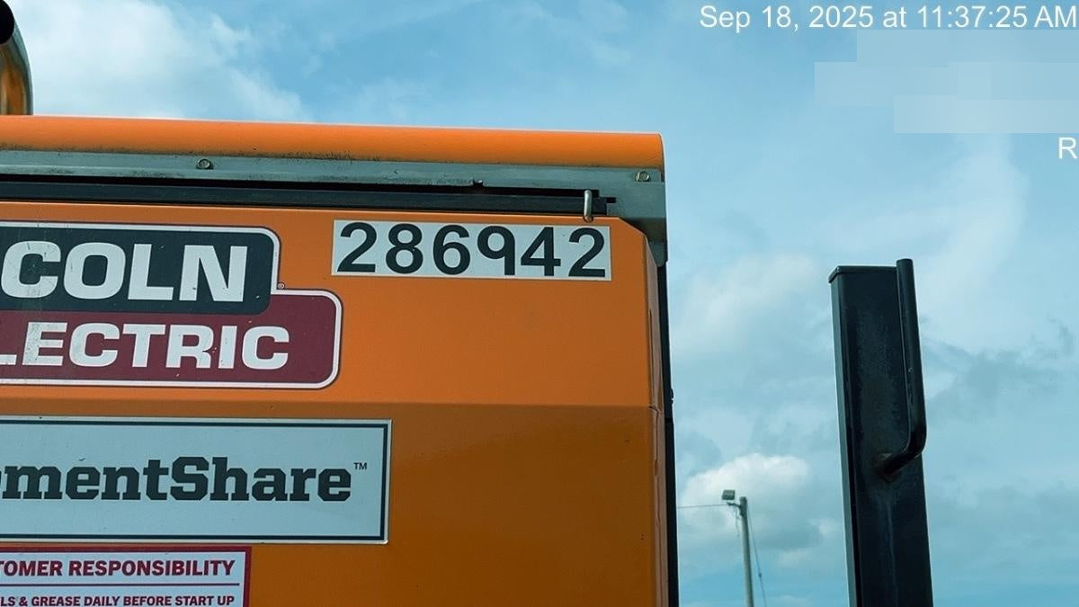 2022 Lincoln Electric LE400 Kubota V1505, Trlr, Cable Rack, Light Kit, ES Decals, T3