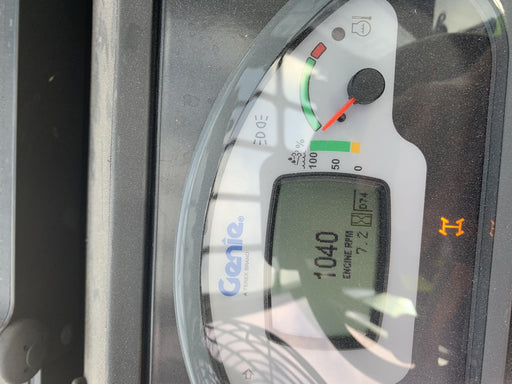 2020 Genie GTH-844 Cab/Heat/Air, Solid Tires, Work Lights, Beacon, Aux Hydraulics, Back up Alarm, Lifting Eye