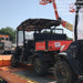 2021 Kubota RTV-X1140W-H Plastic Canopy, Windshield Acrylic Clear, LED Strobe Light, Wire Harness Kit, Back up Alarm