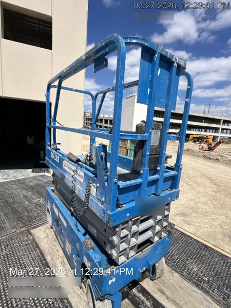 2019 Genie GS-1930 Fixed Rails with Chain Entry