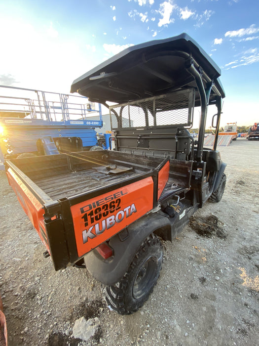 2020 Kubota RTV-X1140W-H Canopy, 4-Seater, Diesel, Windshield Acrylic Clear, LED Strobe, Backup Alarm