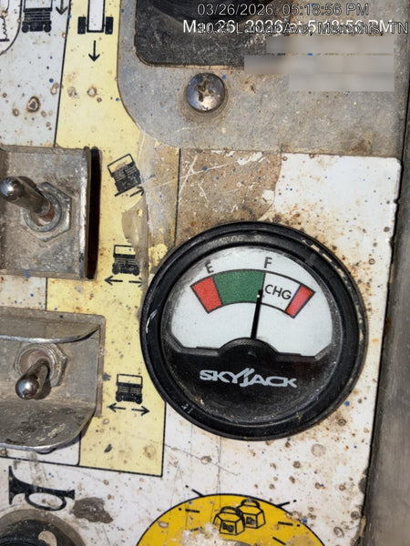 2019 Skyjack SJIII-3219 Standard Options, Trojan Batteries