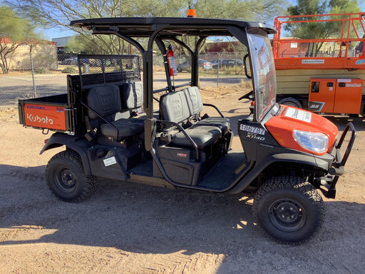 Kubota RTV-X1140W-H Plastic Canopy, Windshield Acrylic Clear, LED Strobe Light, Wire Harness Kit, Back up Alarm