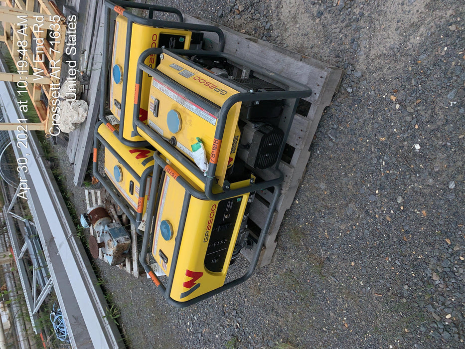 2020 WACKER NEUSON GP2500A