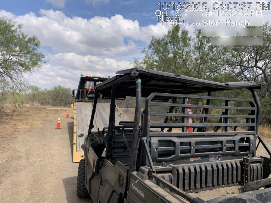 Kawasaki Mule PRO-DXT Standard Options, Backup Alarm, Beacon, Plastic Hard Top, Poly Windshield, Horn Kit