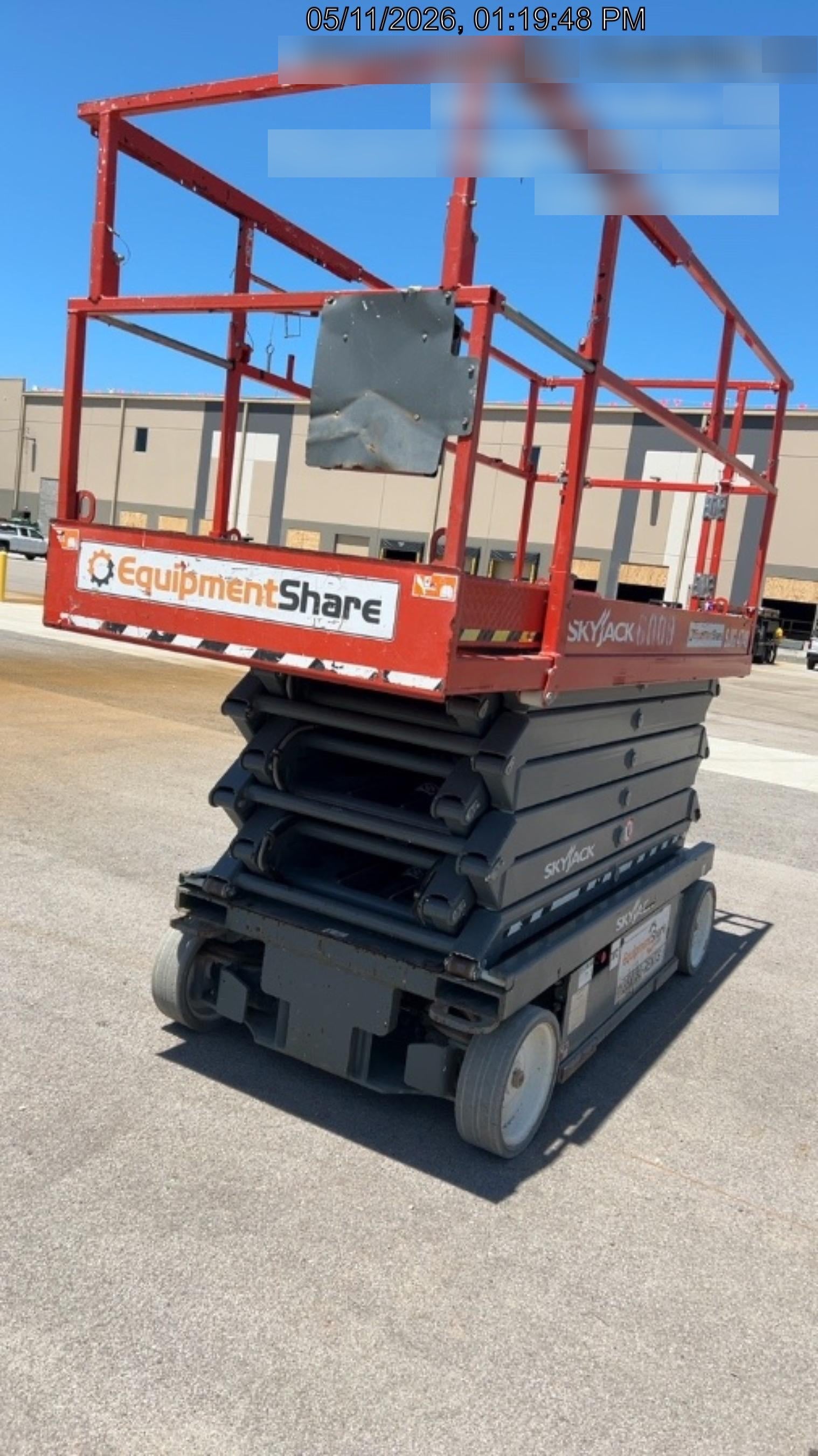 2017 Skyjack SJIII-4740 Skyjack SJ4740, Extended Warranty 5yr/5k hr