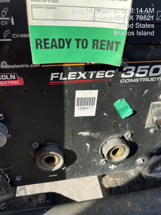 2021 LINCOLN ELECTRIC FLEXTEC 350X