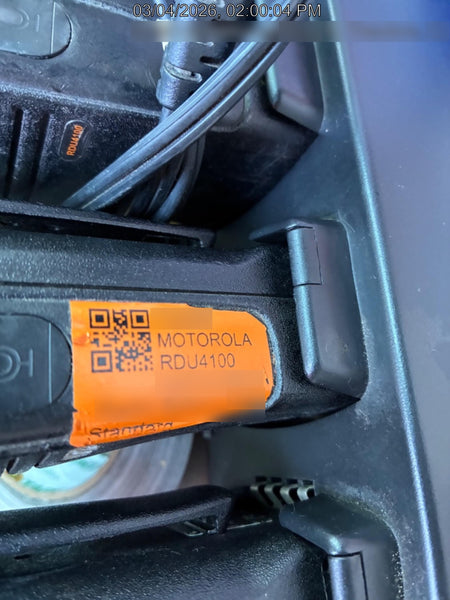 2020 MOTOROLA RDU4100