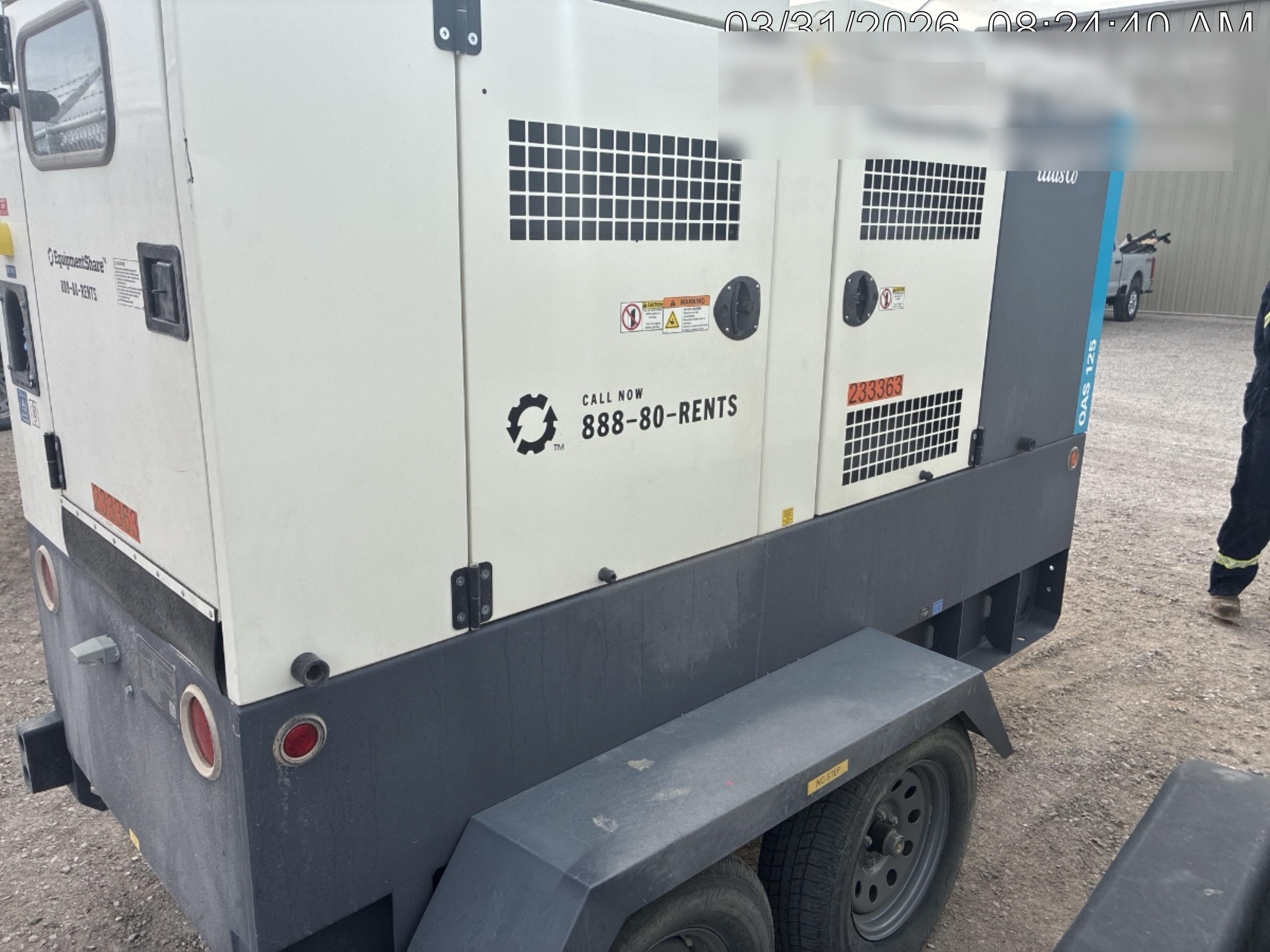 2022 ATLAS COPCO QAS 125
