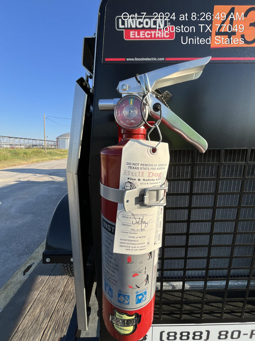 2024 Lincoln Electric LE400 Kubota V1505, Trlr, Cable Rack, Light Kit, ES Decals, T3