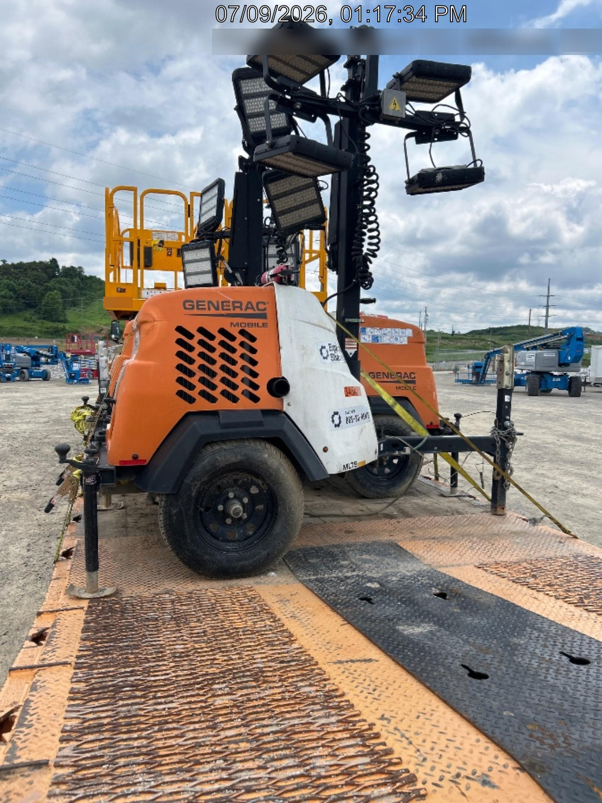 2023 Generac MLT2 Diesel, Flex Switch 120V Input, Powerzone Controller, (4) 320W LED Lights, 4kW Generator, 39.9 Gal Fuel Tank, 2" Ball, T3