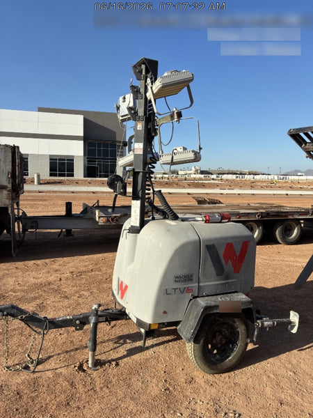 2019 Wacker Neuson LTV6K-LED Standard LED Towable Light Tower w/None