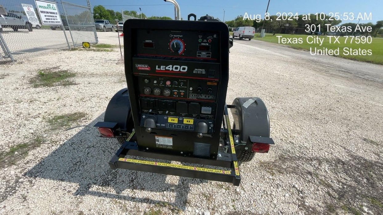 2024 Lincoln Electric LE400 Kubota V1505, Trlr, Cable Rack, Light Kit, ES Decals, T3