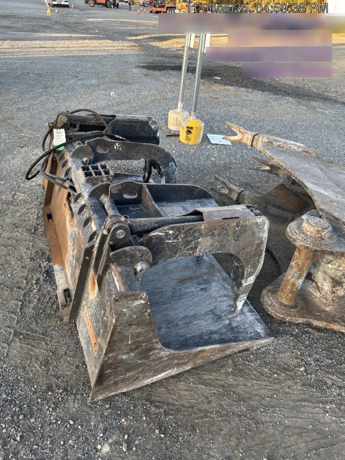 2018 PALADIN 76" Scrap Grapple Bucket - Paladin