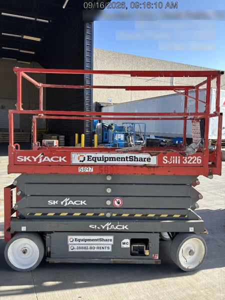 2017 Skyjack SJIII-3226 Skyjack SJ3226, Trojan Battery Set, Extended Warranty 5yr/5k hr