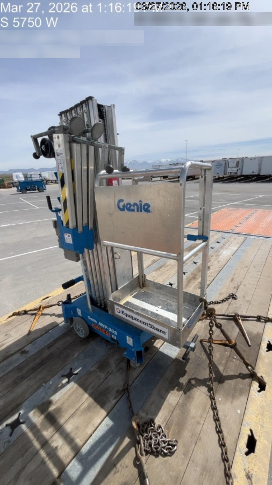2022 GENIE AWP-30S DC