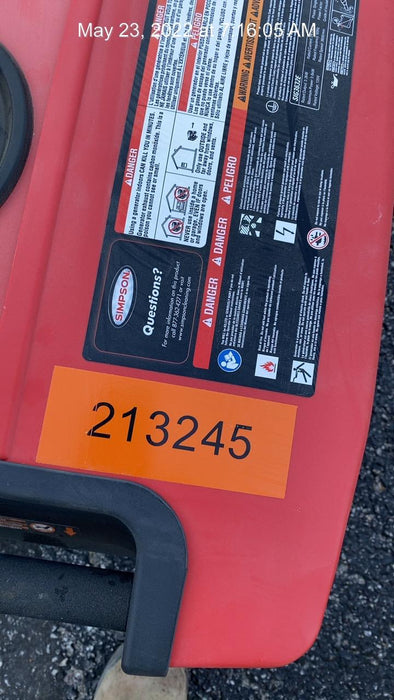 2022 SIMPSON SIG3632E