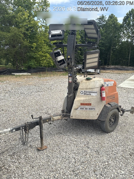 2023 Generac MLT2 Diesel, Flex Switch 120V Input, Powerzone Controller, 
(4) 320W LED Lights, 4kW Generator, 39.9 Gal Fuel Tank, 2" Ball, T3