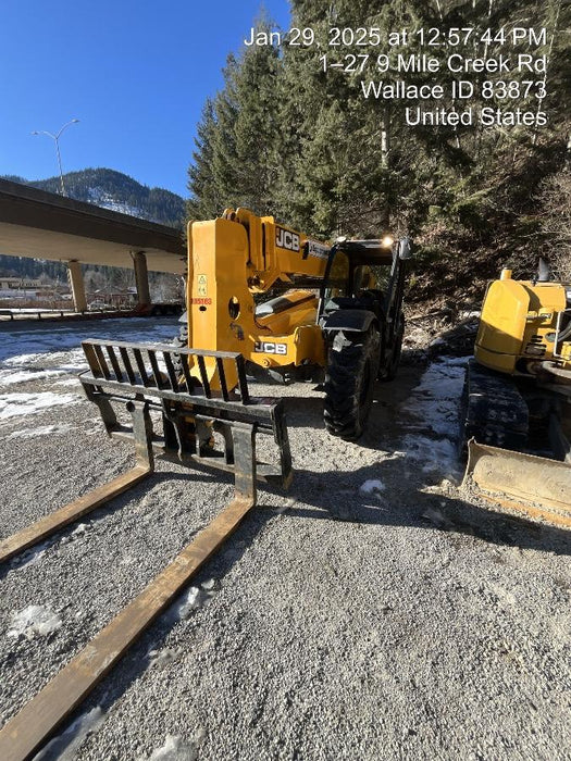 2020 JCB 509-42 Canopy, Solid Tires, Work Lights, Beacon, Aux Hydraulics, Back up Alarm, Lifting Eye, ES Decals