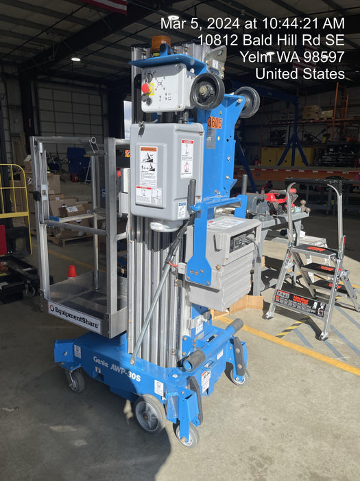 2021 GENIE AWP-30S DC