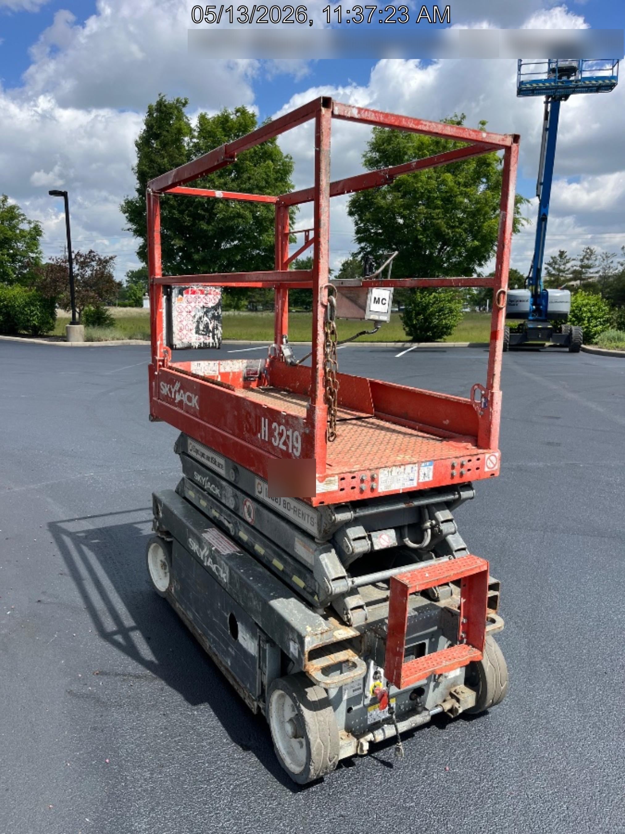 2016 Skyjack SJIII-3219 Standard Rental Specs