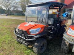 2021 Kubota RTV-X1140W-H Plastic Canopy, Windshield Acrylic Clear, LED Strobe Light, Wire Harness Kit, Back up Alarm