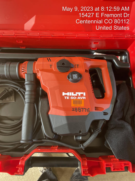 2023 HILTI TE 50-AVR