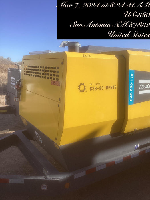 2023 ATLAS COPCO XAS 850