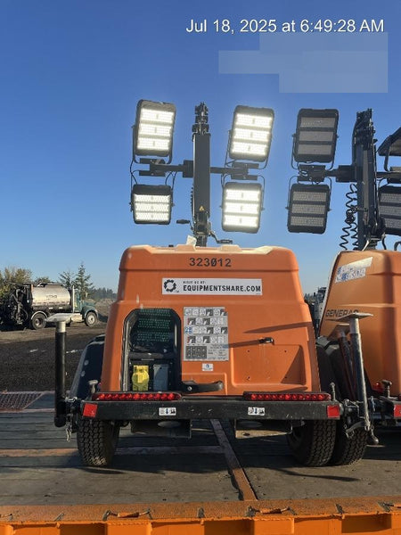2023 Generac MLT2 Diesel, Flex Switch 120V Input, Powerzone Controller, (4) 320W LED Lights, 4kW Generator, 39.9 Gal Fuel Tank, 2" Ball, T3