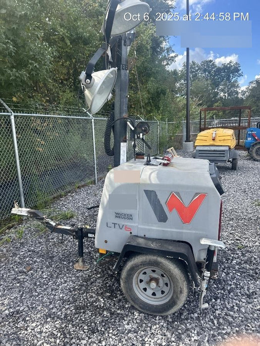 2018 Wacker Neuson LTV6L-MH Wacker Neuson LTV6L Mobile Light Tower w/Fuel Level Sensor Installed