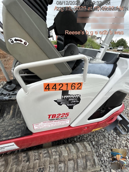 2022 TAKEUCHI TB225R