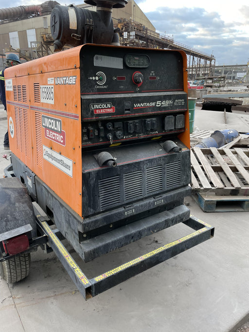 2021 Lincoln Electric Vantage 549X Ready Pak 3, ORANGE (includes trailer, cable rack, fender light kit)