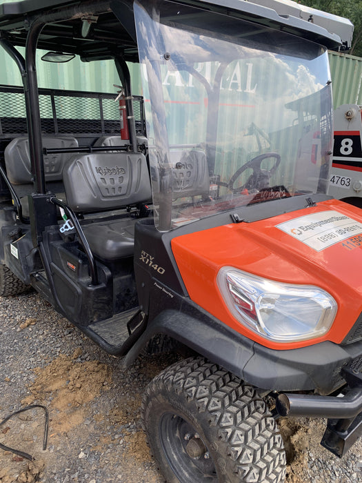 2020 Kubota RTV-X1140W-H 4WD, LED Strobe, Windshield Acrylic Clear, Plastic Canopy, Wire Harness Kit, Backup Alarm