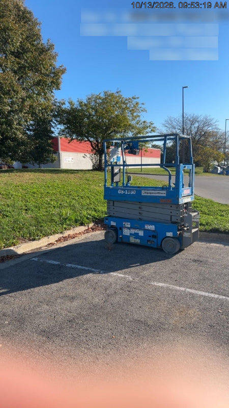 2020 Genie GS-1930 Solid Non Marking Tires, Beacon, Folding rails with half height swing gate