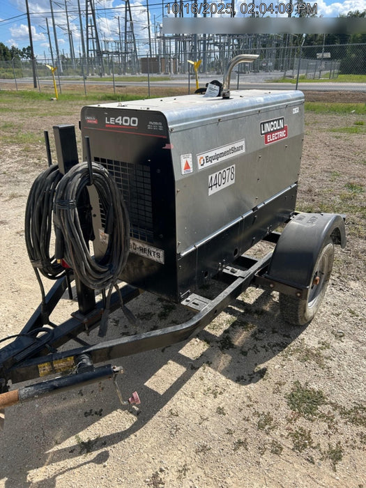 2024 Lincoln Electric LE400 Kubota V1505, Trlr, Cable Rack, Light Kit, ES Decals, T3