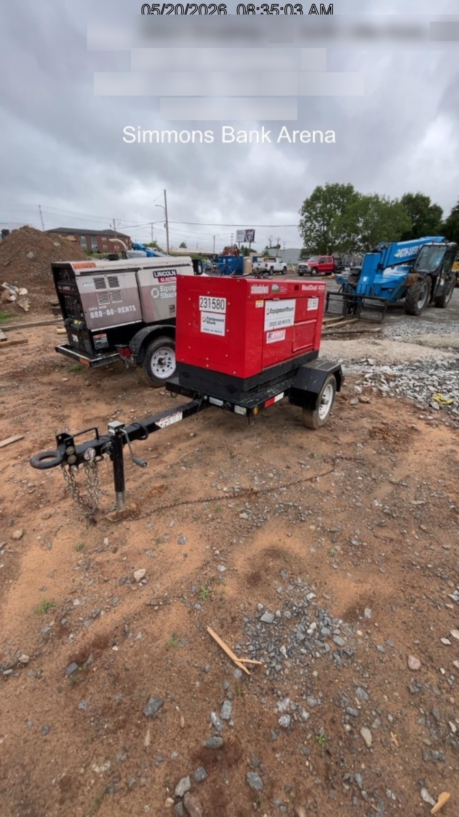 2022 Shindaiwa DGW400MDL Kubota D902 Engine, 23 HP, Dual Op Welder, Wire, Arc, Droop Stick, Tig, and CC Stick Functionality, Simulphase, 3 Phase and 1 Phase Gen Output, Single Axle NB Trlr, Slr Trckl Chrg 12V 12W, Fire Ext