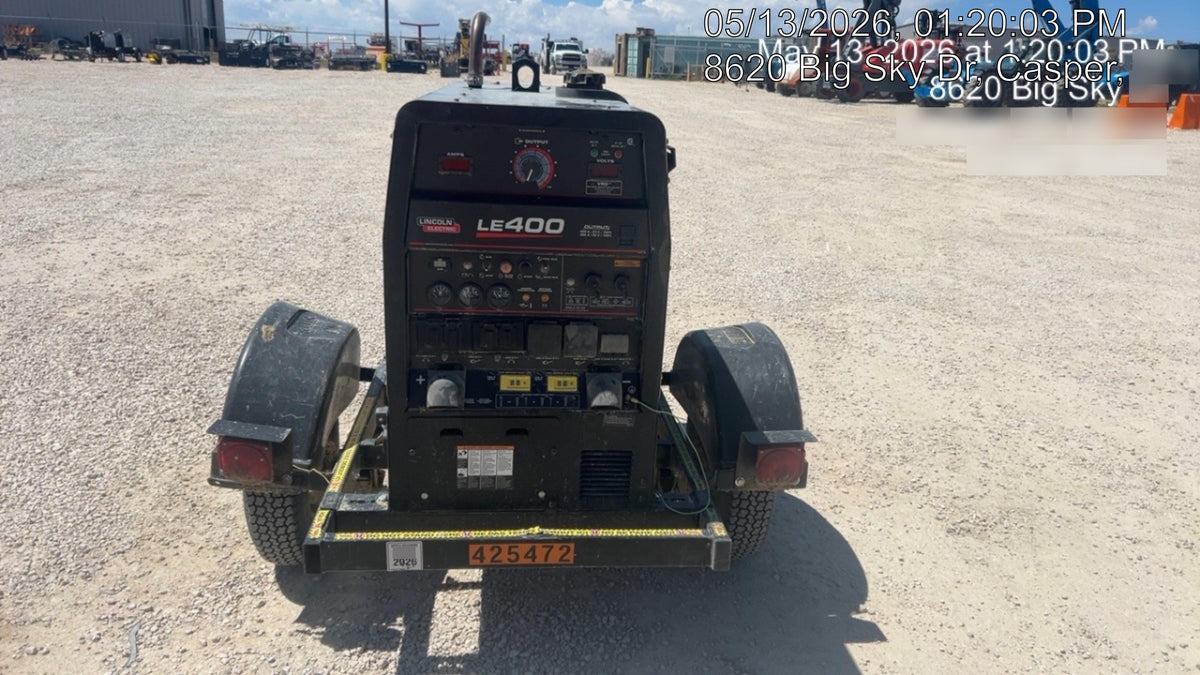 2024 Lincoln Electric LE400 Kubota V1505, Trlr, Cable Rack, Light Kit, ES Decals, T3